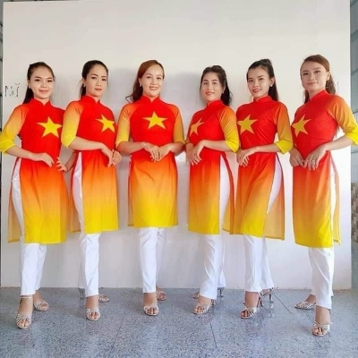 Áo dài cách tân người lớn 11